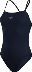 Strój pływacki jednoczęściowy damski Speedo Eco Endurance+ Medalist Thinstrap. Niebieskie stroje jednoczęściowe damskie Speedo, s, bez wzorów. Za 129.99 zł.