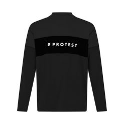 Bluza Protest Levin. Czarne bluzy bez kaptura męskie Protest, l, z materiału. Za 254.00 zł.