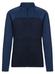 ROCK EXPERIENCE Kurtka polarowa "Linzor" w kolorze granatowym rozmiar: S. Niebieskie kurtki męskie ROCK EXPERIENCE, s, bez wzorów, z polaru, rockowe, bez kaptura. Za 139.54 zł.