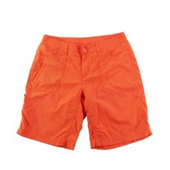 Second life - Szorty damskie szorty bojówki nylonowe pomarańczowe - Stan dobry. Brązowe szorty damskie The North Face, bez wzorów, z materiału, sportowe. Za 122.16 zł.
