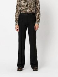 Toni Spodnie w kolorze czarnym rozmiar: 46. Czarne spodnie materiałowe damskie Toni, bez wzorów, z materiału, z podwyższonym stanem. Za 173.99 zł.