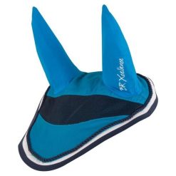 Krótka czapka dla konia BR Equitation Xcellence. Niebieskie czapki męskie BR, bez wzorów, sportowe. Za 143.00 zł.