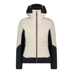 Kurtka damska turystyczna CMP 34Z2486. Białe kurtki damskie CMP, m, bez wzorów, bez kaptura, narciarskie. Za 633.00 zł.