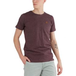 T-shirt męski Fundango Jaggy Strukturyzowany krótki rękaw. Brązowe t-shirty męskie Fundango, m, bez wzorów, bez kołnierzyka. Za 99.00 zł.
