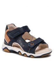 Lasocki Kids Sandały CI12-2658-02 Granatowy. Niebieskie sandały chłopięce Lasocki Kids, ze skóry, bez zapięcia. Za 69.99 zł.