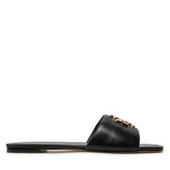 Klapki Tory Burch. Czarne klapki damskie Tory Burch, bez wzorów, bez obcasa. Za 1,299.00 zł.