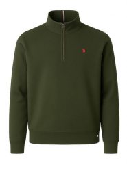 U.S. Polo Assn. Bluza w kolorze oliwkowym rozmiar: XL. Brązowe bluzy bez kaptura męskie U.S. Polo Assn., s, z bawełny. Za 170.07 zł.