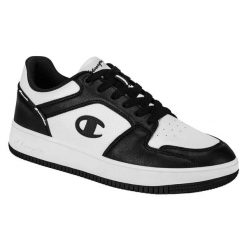 Męskie Skórzane Niskie Buty Sportowe. Białe buty sportowe na co dzień męskie CHAMPION, bez zapięcia. Za 280.99 zł.