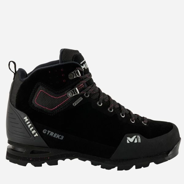 Buty trekkingowe damskie MILLET W G Trek 3 Goretex czarny. Czarne obuwie trekkingowe damskie Millet. Za 767.81 zł.