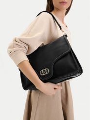 MEXX Torebka EO-MEXX-B-001-09 Czarny. Czarne torebki klasyczne damskie Mexx, bez wzorów, z materiału, bez dodatków. Za 269.99 zł.