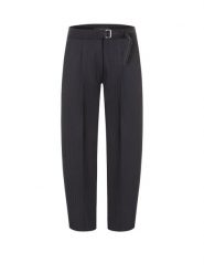 Cambio Damskie spodnie plisowane z zawartością wełny - Elaine Kobiety niebieski w paski, 36. Niebieskie spodnie sportowe damskie Cambio, z syntetyku. Za 649.95 zł.