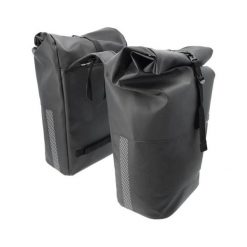 Podwójna Torba Rowerowa Nyborg Double. Czarne torebki klasyczne damskie NEW LOOXS, bez wzorów, bez dodatków. Za 365.49 zł.