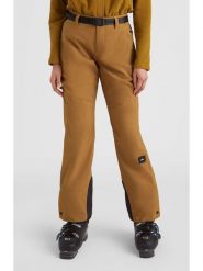 O'Neill Spodnie narciarskie w kolorze jasnobrązowym rozmiar: S. Brązowe spodnie dresowe damskie O'neill, s, bez wzorów, z tkaniny. Za 222.41 zł.