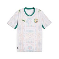 Męska koszulka domowa Senegal 2026 PUMA. Białe t-shirty sportowe męskie Puma, m, bez ramiączek, do biegania. Za 429.00 zł.