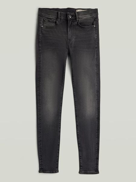 G-Star Dżinsy - Skinny fit - w kolorze antracytowym rozmiar: W33/L32. Czarne jeansy damskie G-Star, z podwyższonym stanem. Za 259.95 zł.