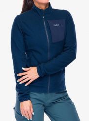 Bluza rozpinana damska Rab Tecton Jacket. Niebieskie bluzy z kapturem damskie RAB, s, z materiału. Za 315.50 zł.