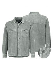 Eight2Nine Koszula sztruksowa w kolorze zielonym rozmiar: XXL. Zielone koszule męskie Eight2Nine, xxl, bez wzorów, z bawełny, bez kołnierzyka, bez ramiączek. Za 113.99 zł.