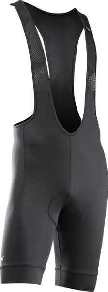 Spodenki rowerowe szosa gravel NORTHWAVE Active Gel Bib czarny. Czarne szorty męskie Northwave, bez wzorów, z materiału. Za 341.00 zł.
