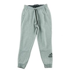 Second life - Spodnie dresowe męskie Adidas do treningu - Jak nowy. Szare spodnie sportowe męskie Adidas, z dresówki. Za 106.46 zł.