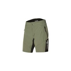 Szorty damskie rh+ MTB. Czarne szorty damskie bez wzorów. W wyprzedaży za 288.90 zł.