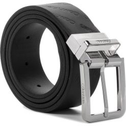 Pasek Męski CALVIN KLEIN - 3,5Cm Adj. Rev. Logo Belt K50K504490 904. Czarne paski męskie CALVIN KLEIN, bez wzorów, ze skóry. W wyprzedaży za 239.00 zł.