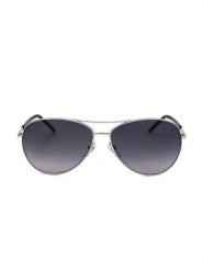 Marc Jacobs Damskie okulary przeciwsłoneczne w kolorze srebrno-granatowym rozmiar: 59. Niebieskie okulary przeciwsłoneczne damskie MARC JACOBS. Za 325.03 zł.