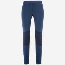 Spodnie trekkingowe damskie Millet Trekker Tight W. Niebieskie spodnie dresowe damskie Millet, na lato, m, bez wzorów. Za 413.45 zł.