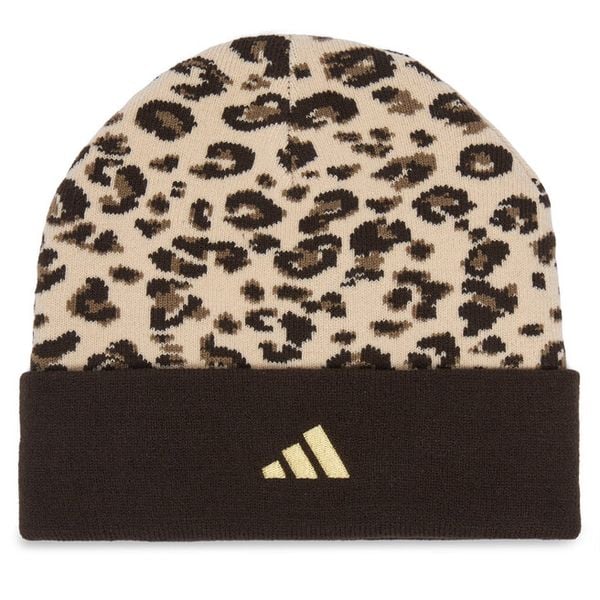 Czapka adidas. Brązowe czapki zimowe damskie Adidas. Za 89.99 zł.