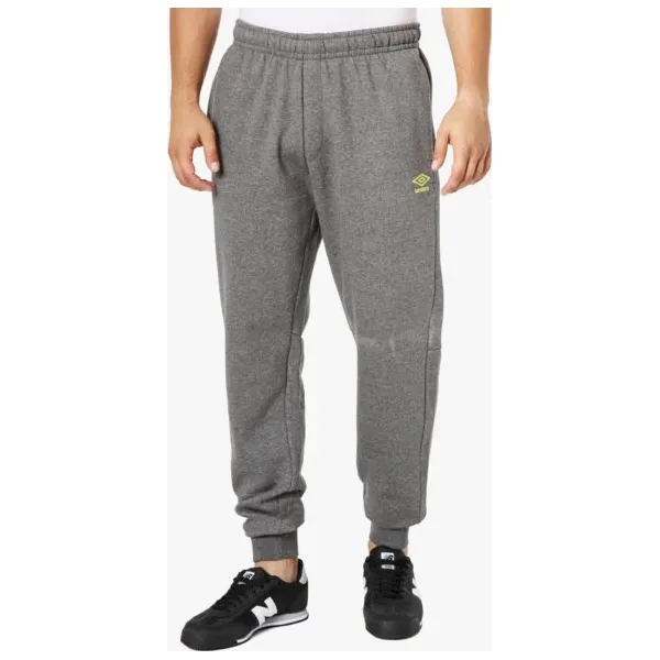 Umbro Spodnie Fw Fleece Jogger , szary, rozmiar L. Szare spodnie materiałowe męskie Umbro, bez wzorów, z bawełny, sportowe. W wyprzedaży za 63.99 zł.