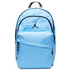 Plecak szkolny sportowy Nike JORDAN JAM AIR PATROL. Niebieskie plecaki damskie Nike, bez wzorów, z materiału, biznesowe. Za 219.00 zł.