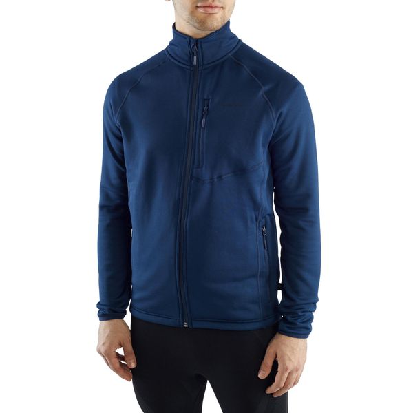 Bluza trekkingowa techniczna męska Viking Jukon na zamek. Niebieskie bluzy bez kaptura męskie VIKING, m, z dzianiny. Za 146.93 zł.