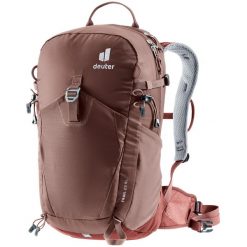 Plecak damski Deuter Trail 23 SL - raisin/caspia. Brązowe plecaki damskie Deuter, bez wzorów, z materiału. Za 534.59 zł.