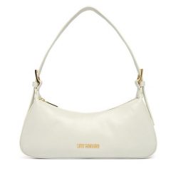 Torebka LOVE MOSCHINO. Białe torebki klasyczne damskie Love Moschino, bez wzorów, bez dodatków. Za 659.99 zł.