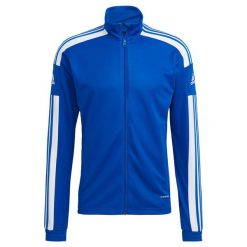 Bluza piłkarska męska adidas Squadra 21 Training. Białe bluzy bez kaptura męskie Adidas, m. Za 126.20 zł.