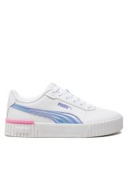 Puma Sneakersy Carina 2.0 Bouncy Sky Jr 397970 01 Biały. Białe buty sportowe dziewczęce Puma, bez wzorów, ze skóry, bez zapięcia. Za 159.99 zł.