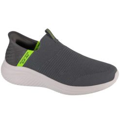 Buty sportowe Sneakersy męskie, Slip-Ins Ultra Flex 3.0 Viewpoint. Szare buty sportowe na co dzień męskie Skechers, bez zapięcia, trekkingowe. Za 279.99 zł.