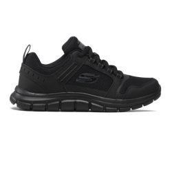 Buty na co dzień męskie SKECHERS TRACK KNOCKHILL. Czarne obuwie do biegania damskie Skechers. Za 219.99 zł.