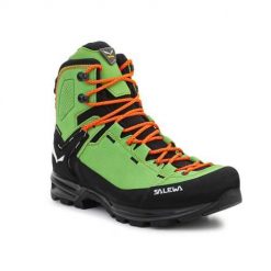 Buty trekkingowe męskie Salewa Mtn Trainer 2 Mid Gtx M. Zielone buty trekkingowe męskie Salewa, z gumy, bez zapięcia, trekkingowe. Za 1,239.99 zł.