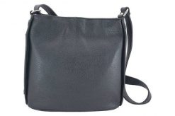 Listonoszka skórzana BARBERINI'S czarna 770-1. Czarne shopper bag damskie bez wzorów, ze skóry, na ramię, duże, bez dodatków. Za 319.99 zł.