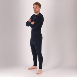 Koszulka t-shirt męski wełna merino premium. Niebieskie bielizna termoaktywna męska XTREME, na zimę, m, bez wzorów, z wełny, bez kołnierzyka. Za 270.79 zł.
