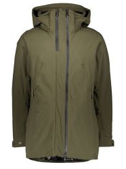 Helly Hansen Kurtka narciarska "Nora Long" w kolorze khaki rozmiar: XS. Brązowe kurtki narciarskie i snowboardowe damskie Helly Hansen, xs, bez wzorów, bez kaptura, narciarskie. Za 461.21 zł.
