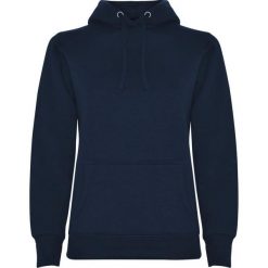 Bluza Z Kapturem Z Polibawełny Dla Kobiet. Niebieskie bluzy z kapturem damskie ROLY, m. Za 103.99 zł.