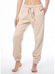 SHORT STORIES Spodnie polarowe w kolorze beżowym rozmiar: XL. Brązowe spodnie dresowe damskie Short Stories, xl, bez wzorów, z dresówki. Za 127.35 zł.