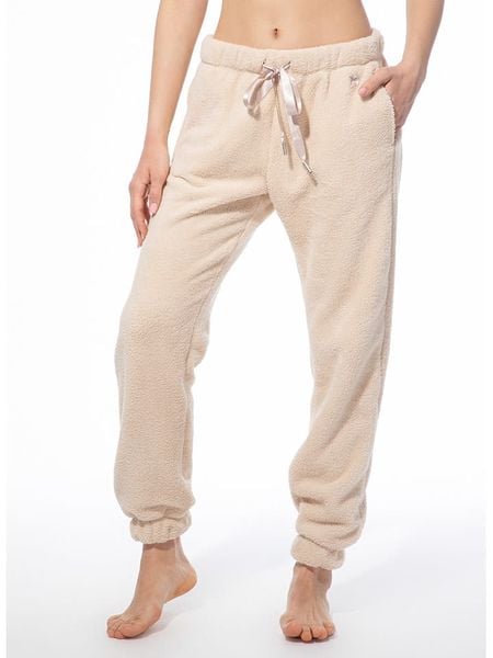 SHORT STORIES Spodnie polarowe w kolorze beżowym rozmiar: XS. Brązowe spodnie dresowe damskie Short Stories, xs, bez wzorów, z dresówki. Za 106.38 zł.