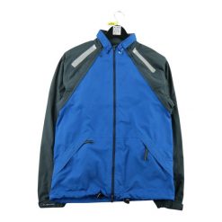 Nike kurtka dresowa męska. Niebieskie kurtki treningowe męskie Nike, l, bez wzorów, z dresówki, na fitness i siłownię. Za 85.16 zł.