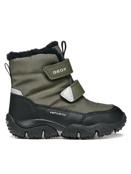 Geox Śniegowce B Baltic Boy B Abx B4620C 0FU54 C0450 S Zielony. Zielone buty zimowe chłopięce Geox, z materiału, bez zapięcia. Za 319.99 zł.