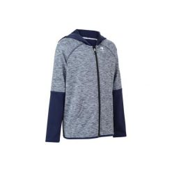 Kurtka Thermic 500 Jr granat. Niebieskie kurtki damskie ARTENGO, na zimę, bez wzorów, z elastanu, sportowe, bez kaptura. Za 54.99 zł.