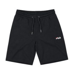 Męskie szorty Fila SCRANTON sweat shorts FAM0429-80010. Czarne szorty męskie Fila, bez wzorów, z bawełny, sportowe. Za 101.90 zł.