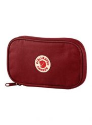 Portfel turystyczny Fjallraven Kanken Travel Wallet - ox red. Czerwone portfele damskie Fjällräven, bez wzorów, z bawełny. Za 252.99 zł.