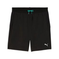 Szorty Puma Pwrtrain. Czarne szorty męskie Puma, bez kołnierzyka. Za 224.50 zł.